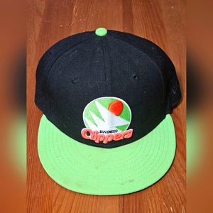 Throwback Fitted New Era San Diego Clippers Hat 7 Size 7 3/8